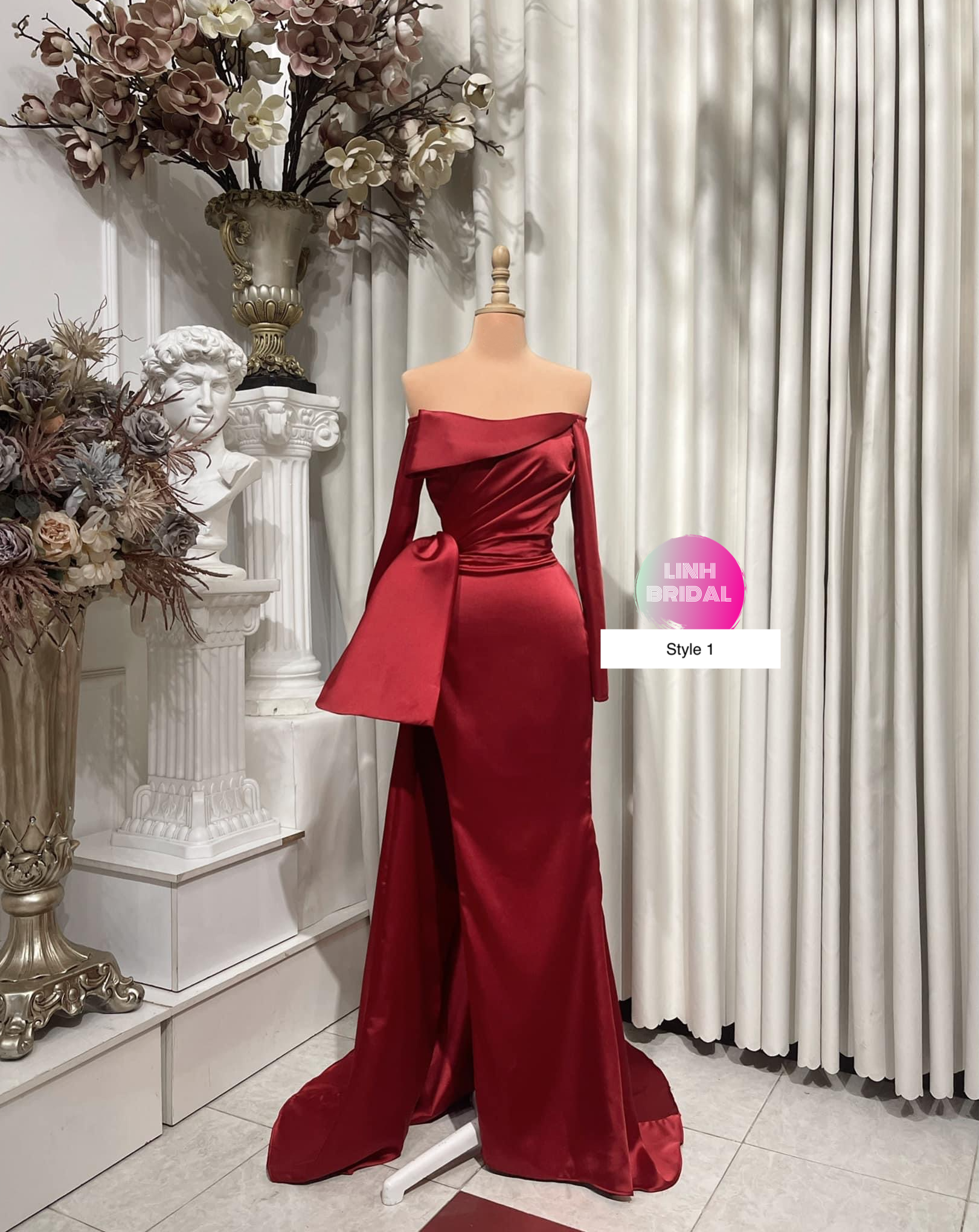 LULA Bridal - SASKIA PLUS Formal Couture Dress Custom made – Lula Bridal