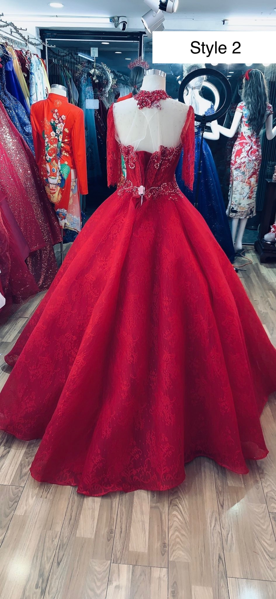 2019 New Red Lace Bridal Gowns Mermaid Lace Wedding Dress Wedding Dresses |  Wish