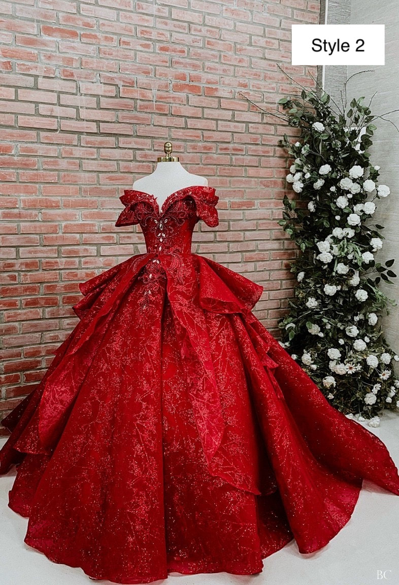 Sequins/Tulle Ball Gown | Debut Gown JS Prom Gown (Custom Color) | Lazada PH