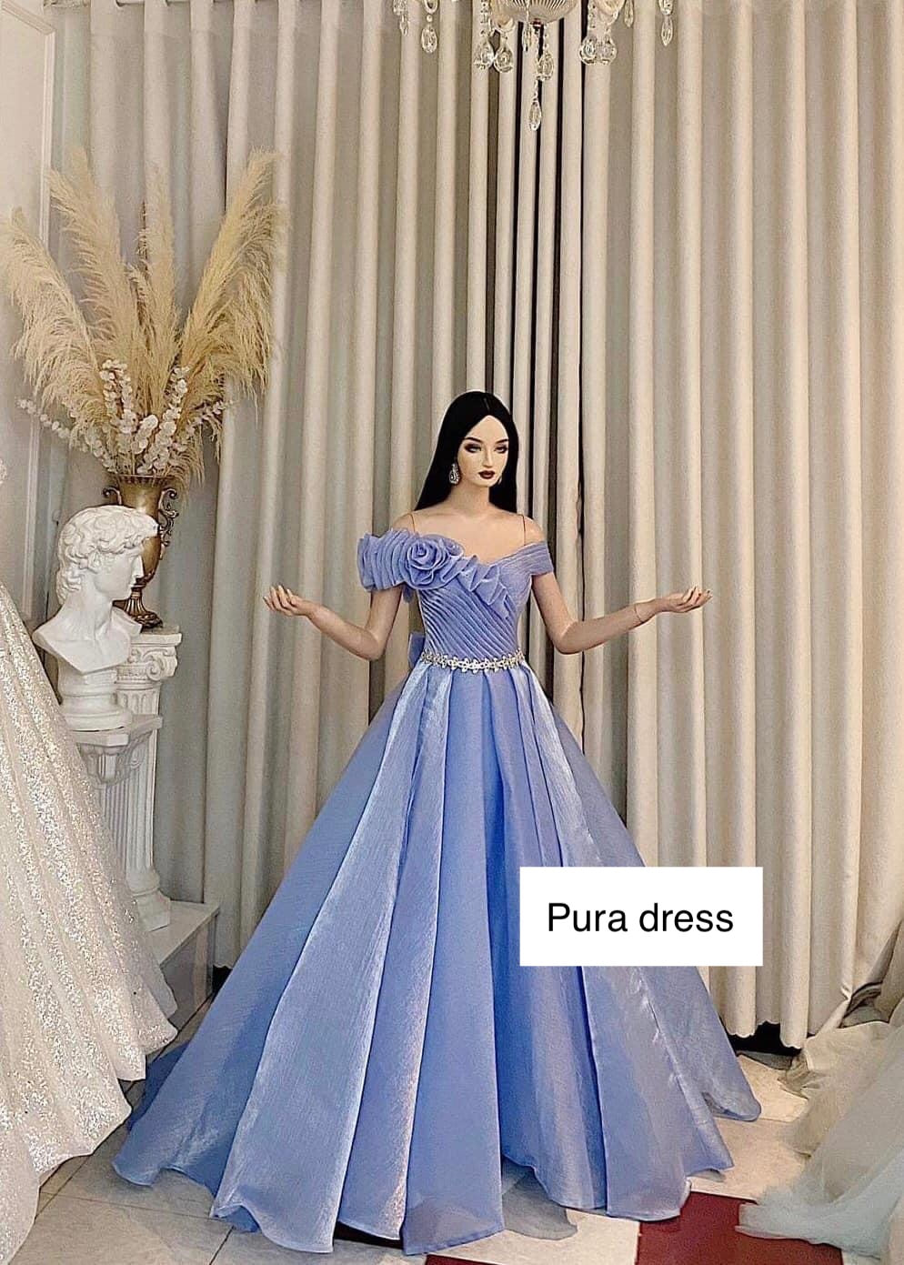 Luxurious Blue Quinceanera Purple Gown For Debut With 3D Flowers And Sweep  Train Off Shoulder, Plus Size, Perfect For Prom, Evening Parties And  Special Occasions 2020 From Yes_mrs, $145.23 | DHgate.Com