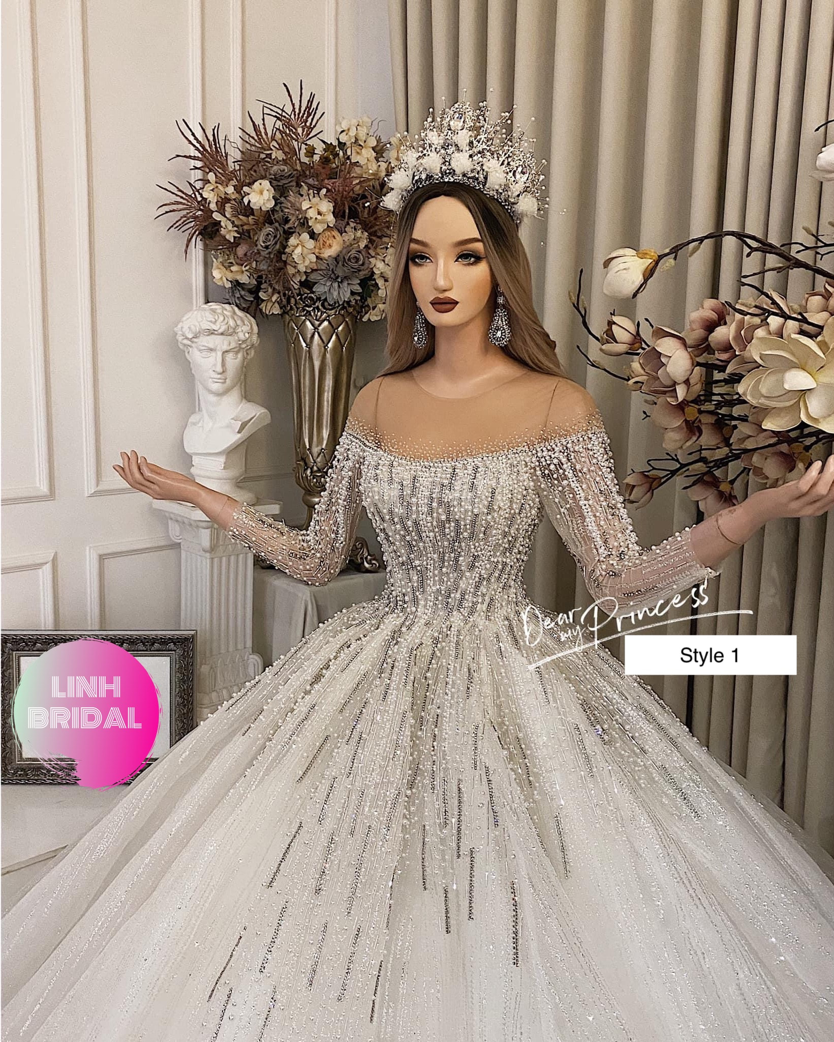 Luxury Wedding Dresses Sequines Women Bridal Gowns - China Wedding Gown and  Gown price | Made-in-China.com