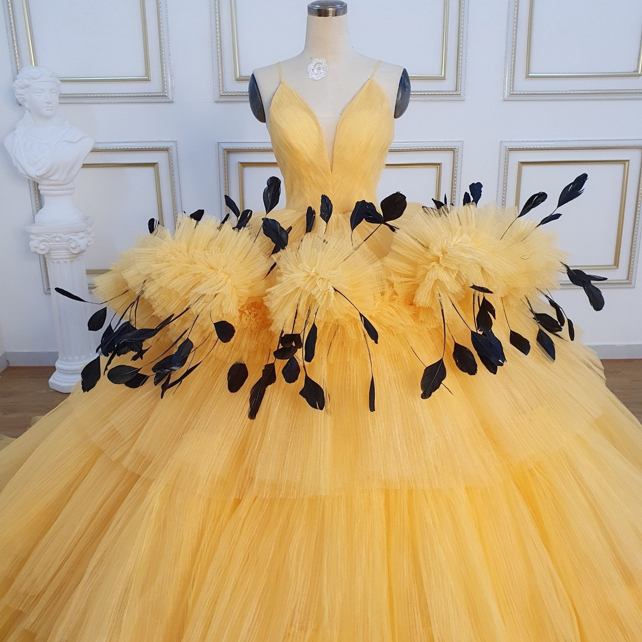 yellow | Ball gowns, Yellow ball dresses, Prom dresses ball gown