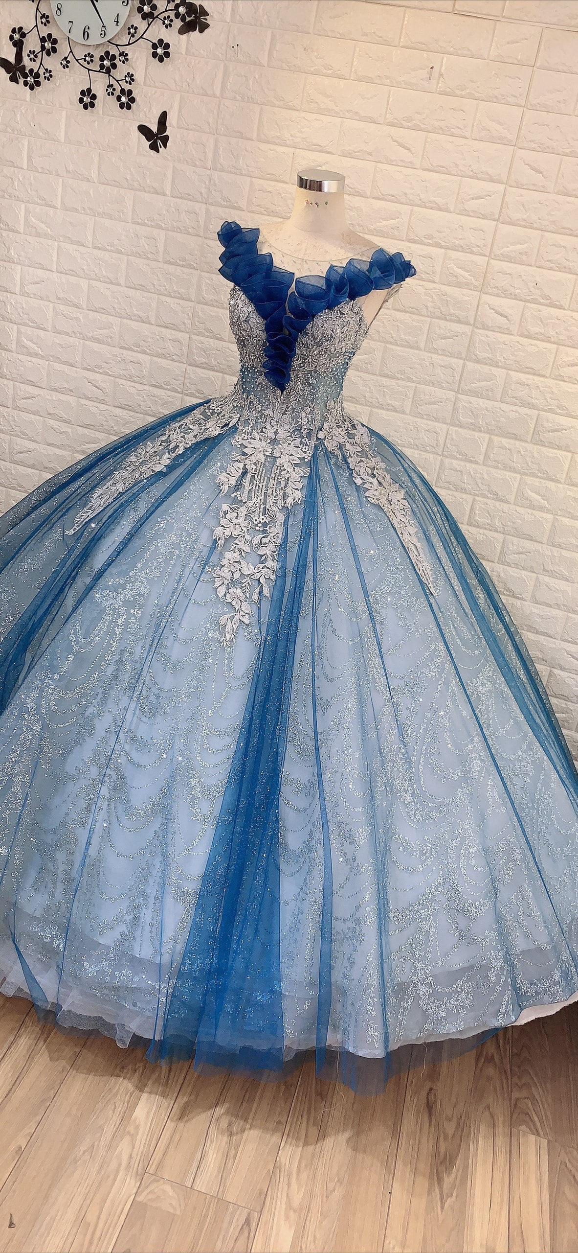 Da'Vine Joy Randolph Dazzles in Sequin, Baby Blue Gown at 2024 Oscars