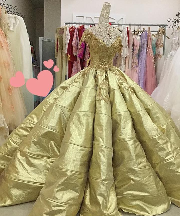 Debut/Event gown, Women's Fashion, Dresses & Sets, Evening dresses & gowns  on Carousell