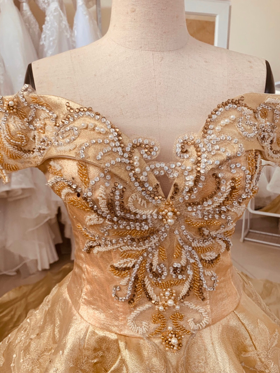 Buy Rose Gold Satin Dress online | Lazada.com.ph