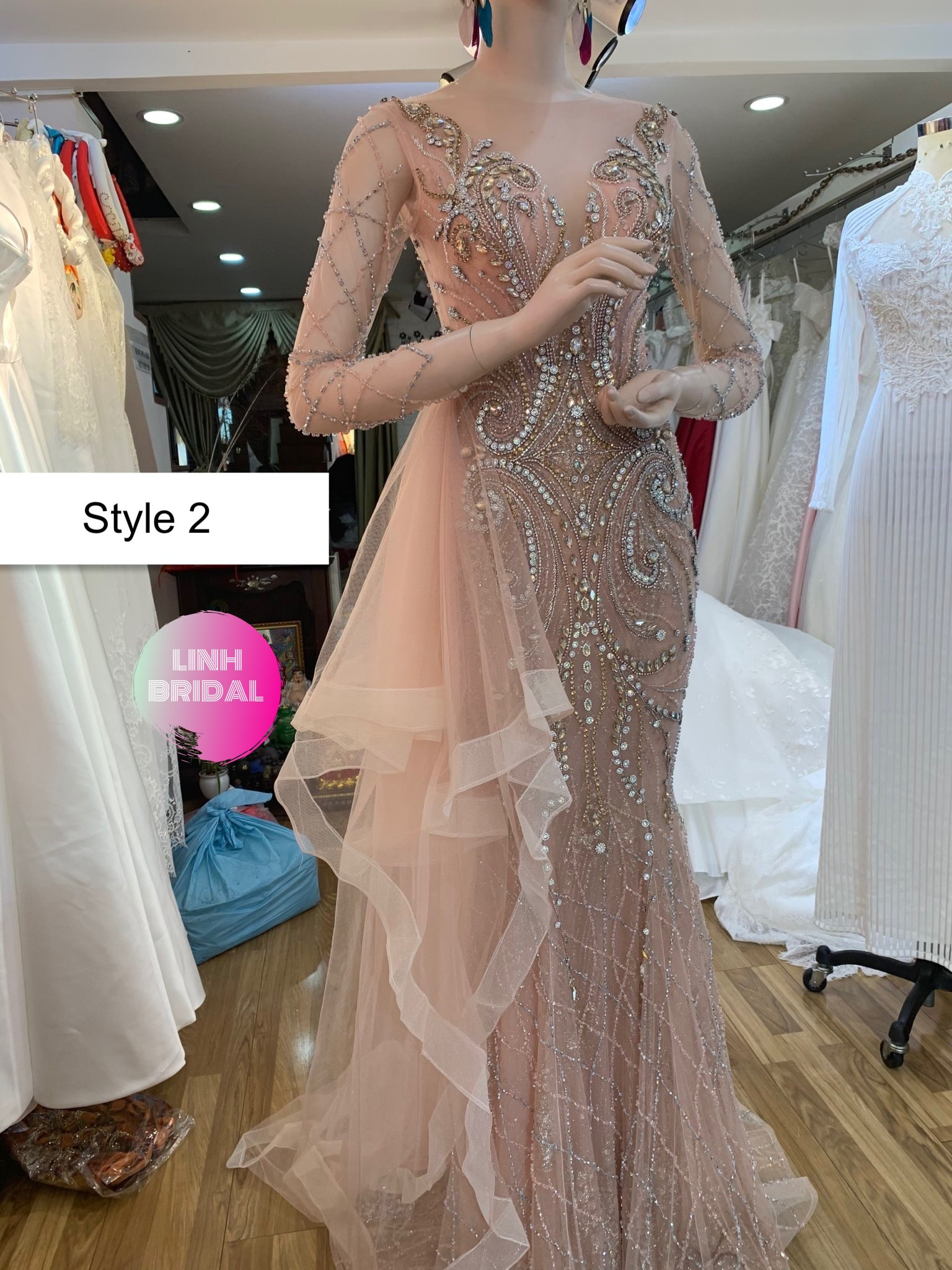 LULA Bridal - LACI PLUS Formal Couture Dress Custom made – Lula Bridal