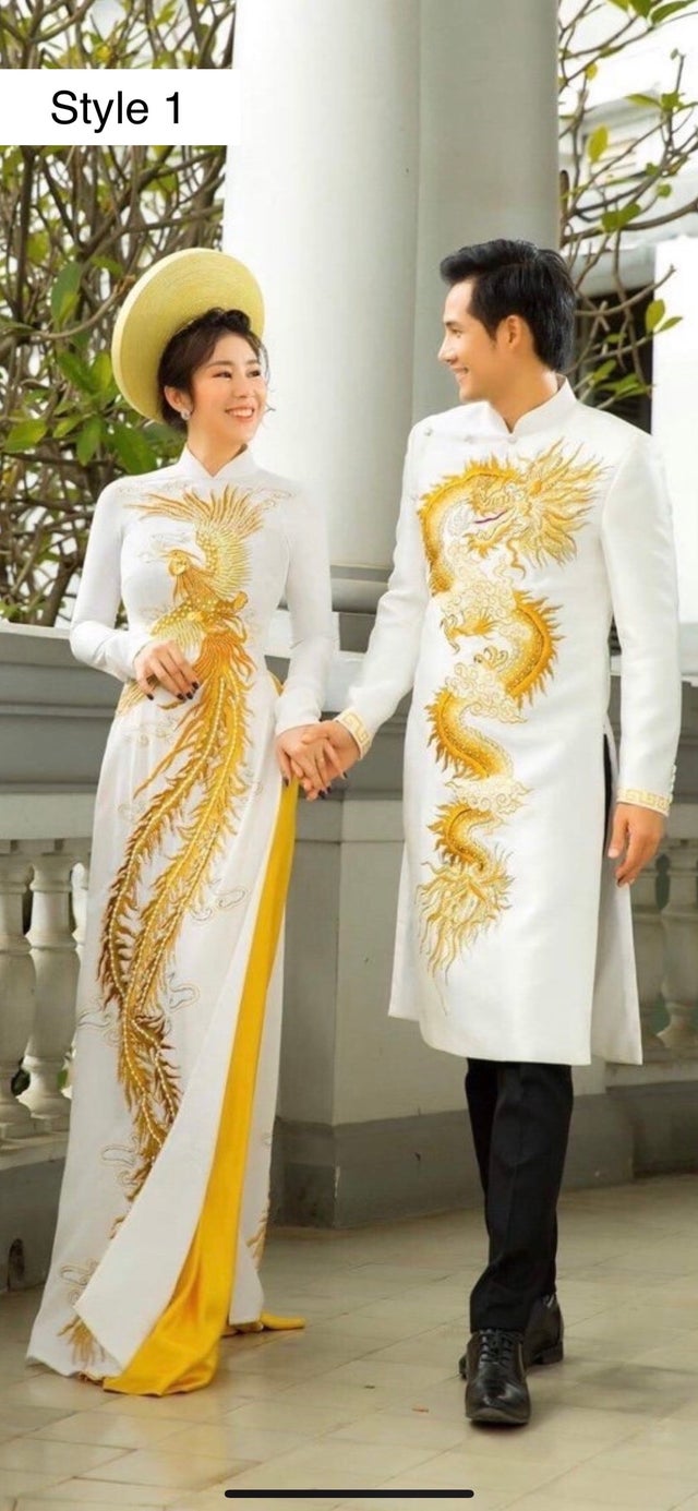 Vietnamese Wedding Ao Dai