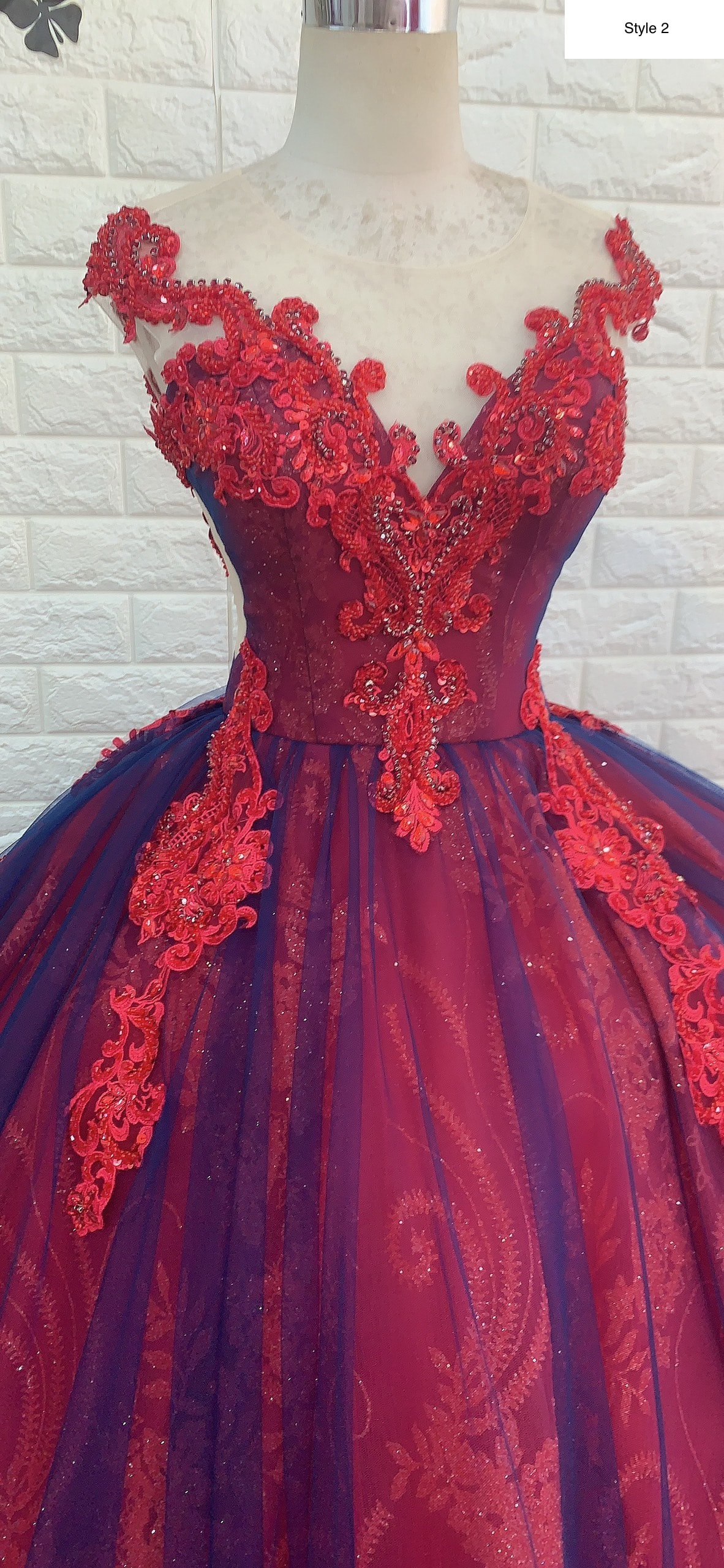 Layered/ Tiered/ Pleated Tulle Skirt off the Shoulder Red Ballgown Wedding  or Prom Dress Various Styles - Etsy Australia