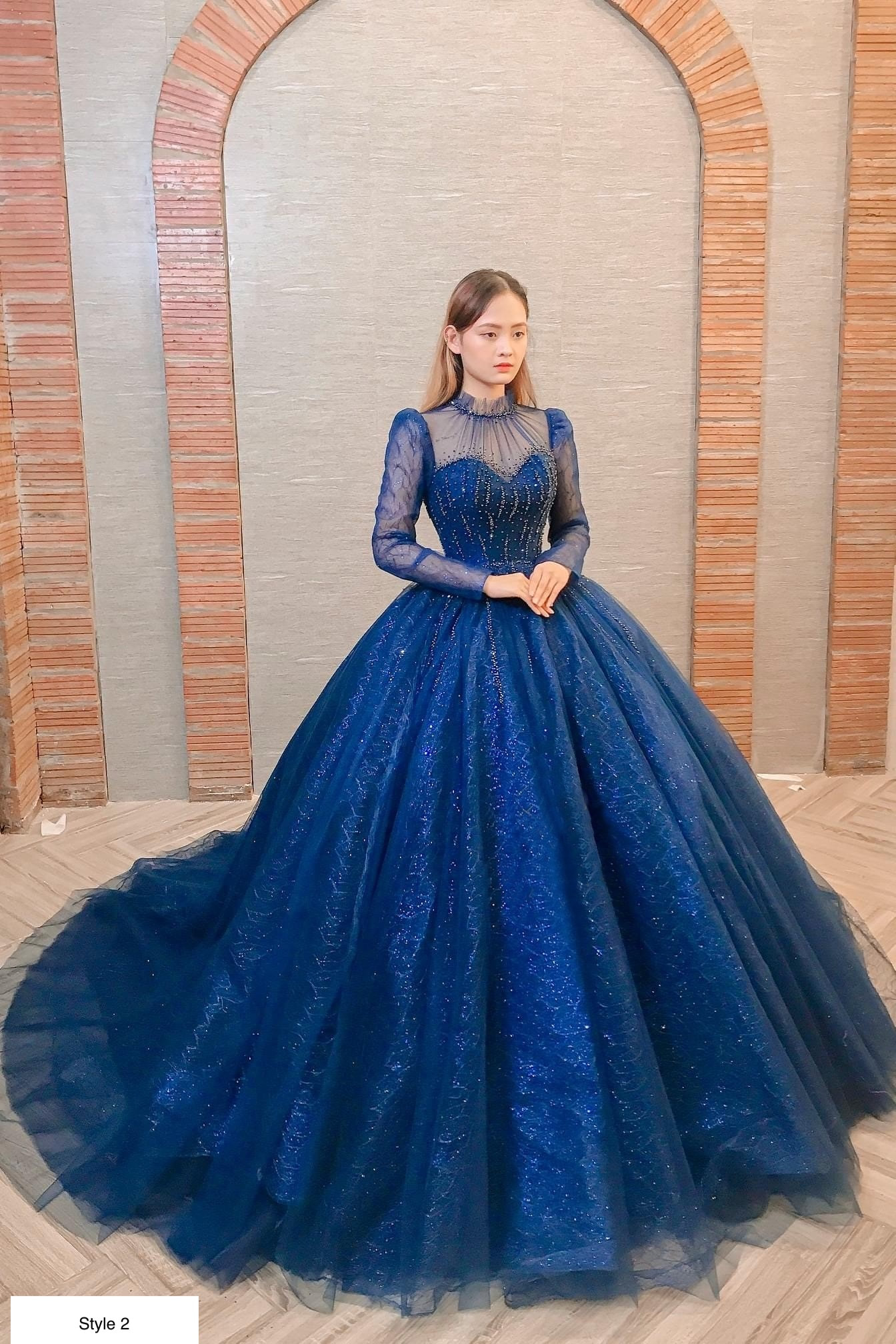 Girls Vintage Red Formal Dress Korean Luxury Bowknot Puff Sleeves Ball Gowns  Flower Kids Wedding Banquet Long Princess Dresses - AliExpress