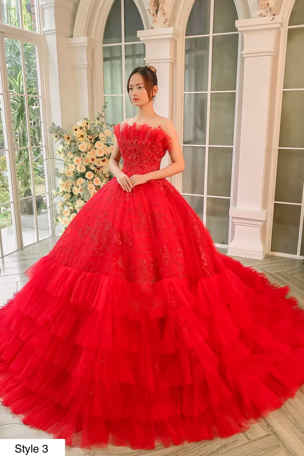 Red Off Shoulder Ball Gown Princess Gothic Red Wedding Dress With Lace Up  Back And Floor Length Hemline 2019 Collection From Totallymodest, $96.52 |  DHgate.Com